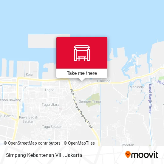 Simpang Kebantenan VIII map