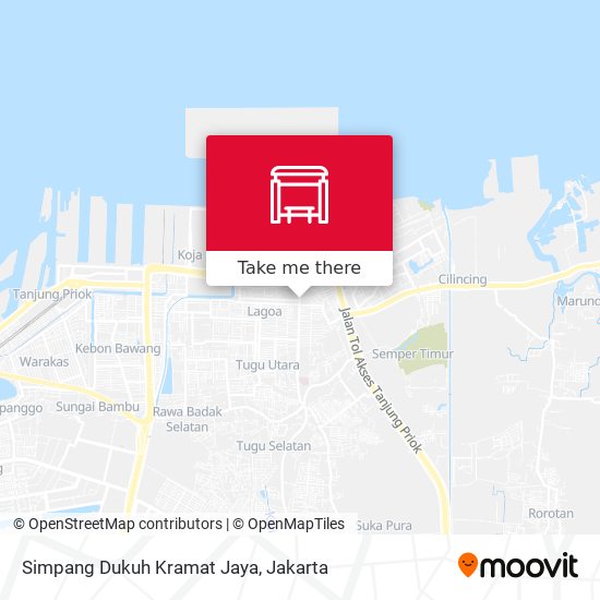 Simpang Dukuh Kramat Jaya map