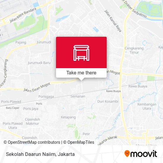 Sekolah Daarun Naiim map