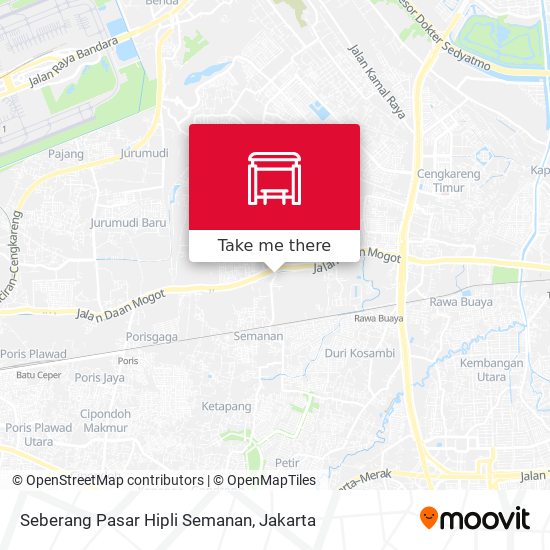 Seberang Pasar Hipli Semanan map
