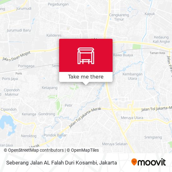 Seberang Jalan AL Falah Duri Kosambi map