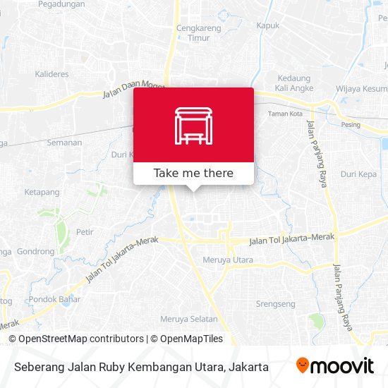 Seberang Jalan Ruby Kembangan Utara map