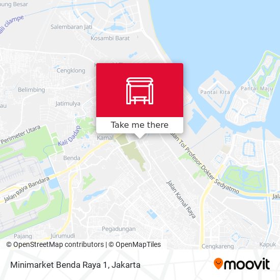Minimarket Benda Raya 1 map