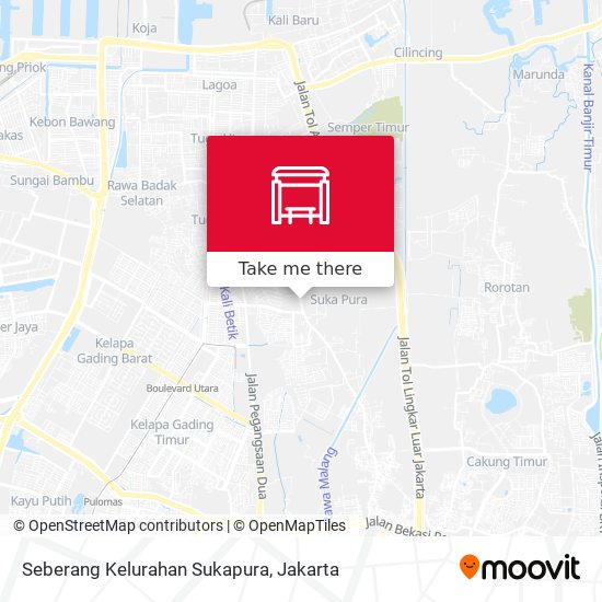 Seberang Kelurahan Sukapura map