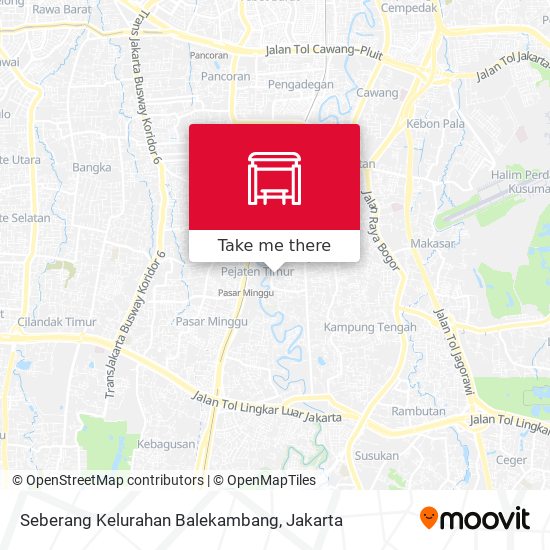 Seberang Kelurahan Balekambang map