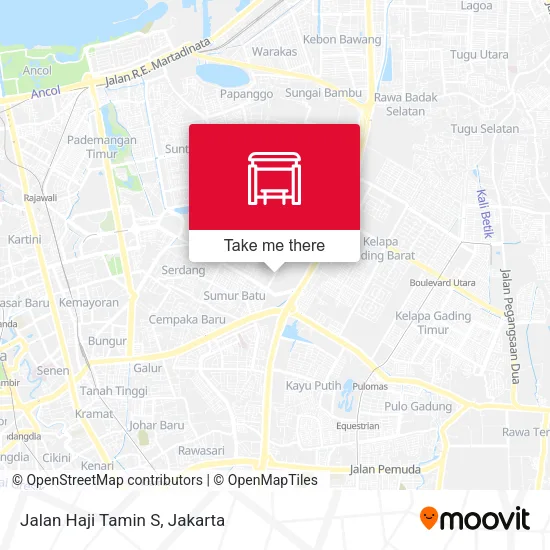 Jalan Haji Tamin S map