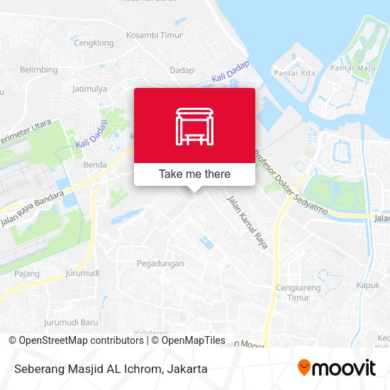 Seberang Masjid AL Ichrom map