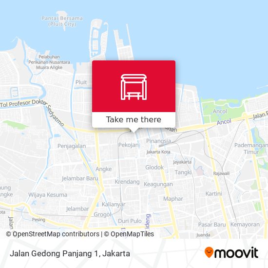 Jalan Gedong Panjang 1 map