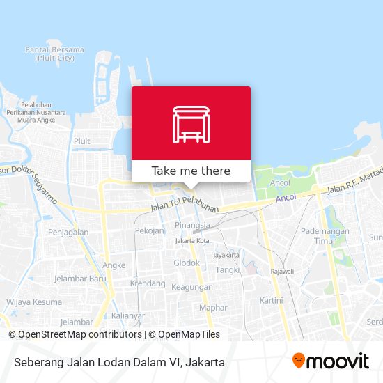 Seberang Jalan Lodan Dalam VI map