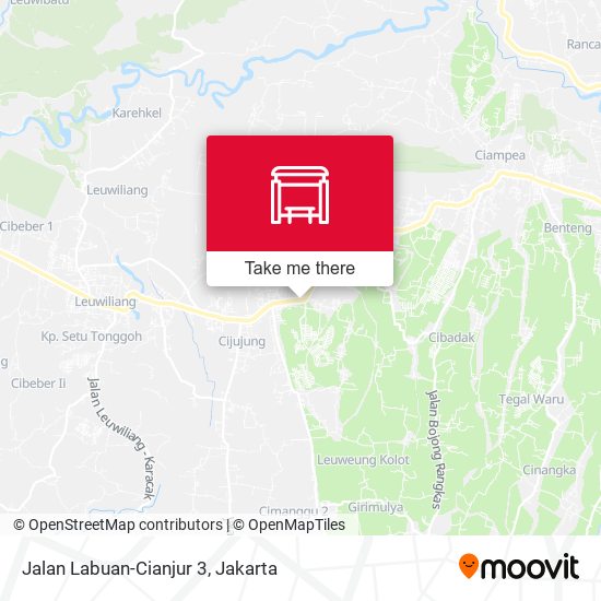 Jalan Labuan-Cianjur 3 map