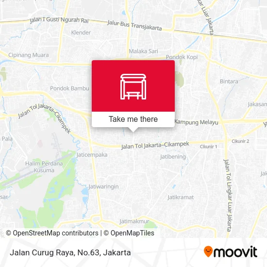 Jalan Curug Raya, No.63 map