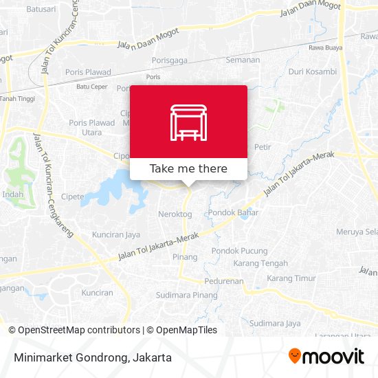 Minimarket Gondrong map
