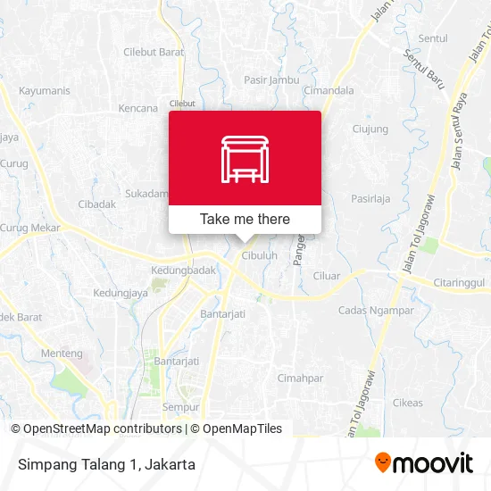 Simpang Talang 1 map