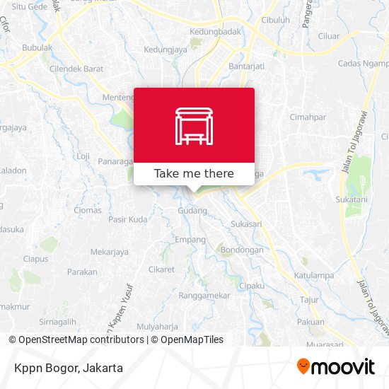 Kppn Bogor map