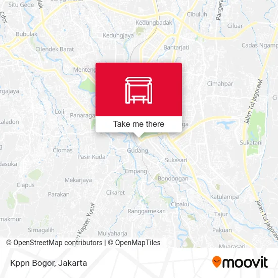 Kppn Bogor map