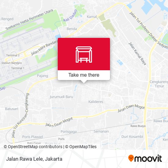 Jalan Rawa Lele map