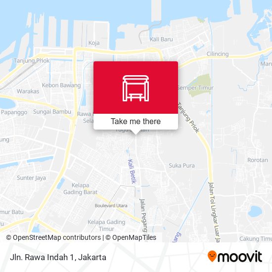 Jln. Rawa Indah 1 map