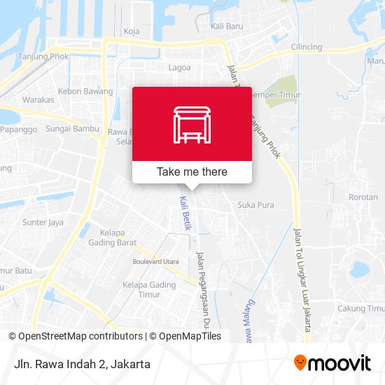 Jln. Rawa Indah 2 map