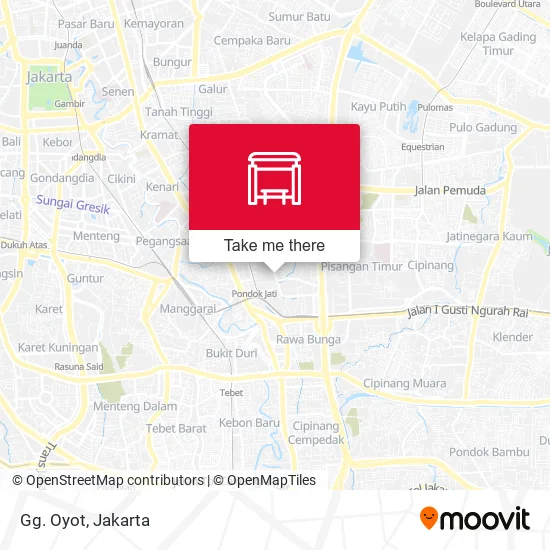 Gg. Oyot map