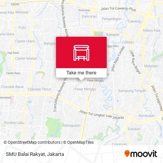 SMU Balai Rakyat map