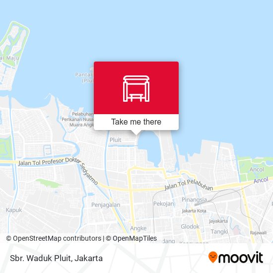 Sbr. Waduk Pluit map