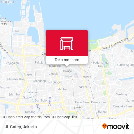 Jl. Gatep map