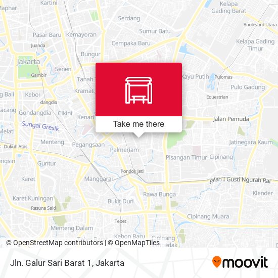 Jln. Galur Sari Barat 1 map