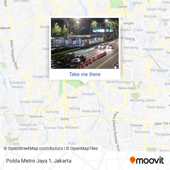 Polda Metro Jaya 1 map
