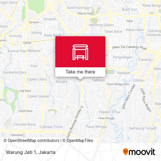 Warung Jati 1 map