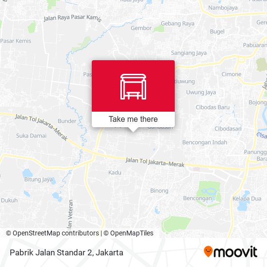 Pabrik Jalan Standar 2 map