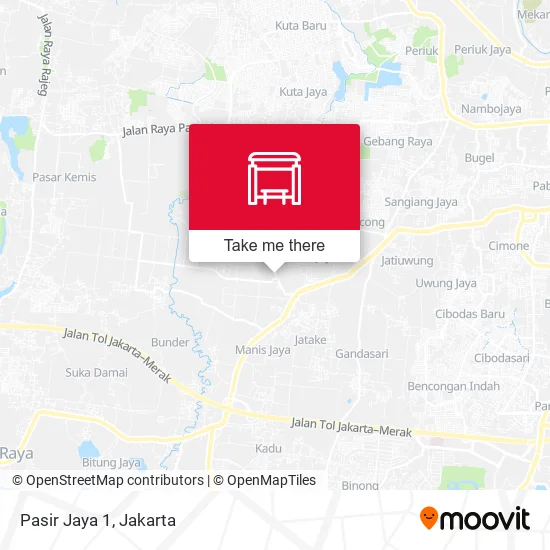 Pasir Jaya 1 map
