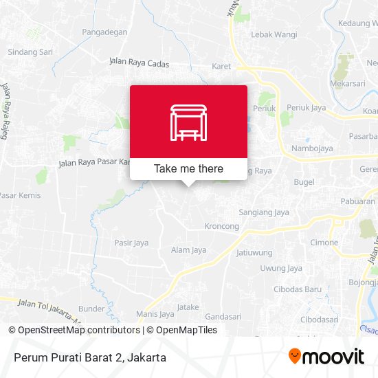 Perum Purati Barat 2 map