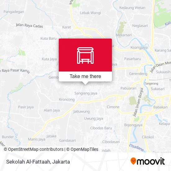 Sekolah Al-Fattaah map