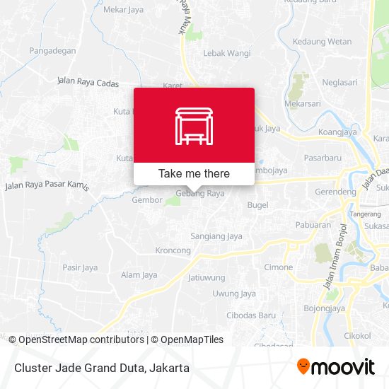 Cluster Jade Grand Duta map