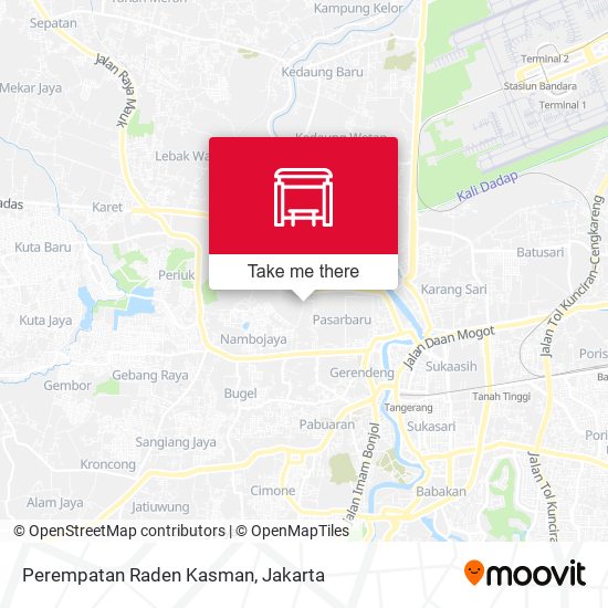 Perempatan Raden Kasman map