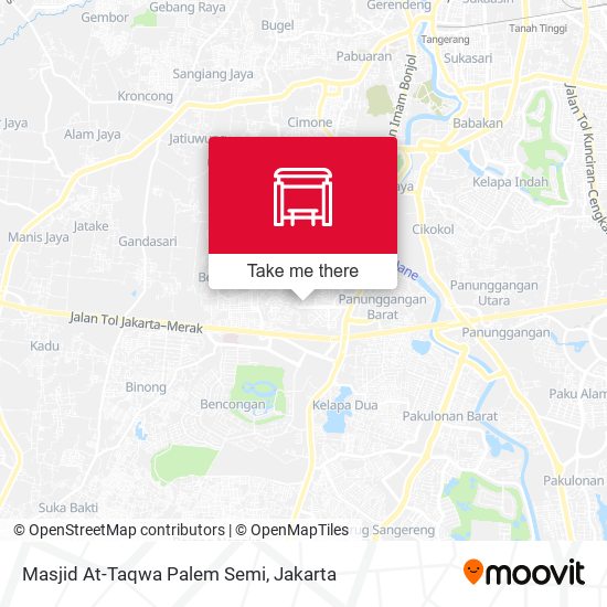 Masjid At-Taqwa Palem Semi map