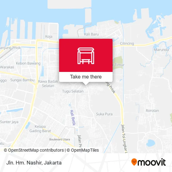 Jln. Hm. Nashir map