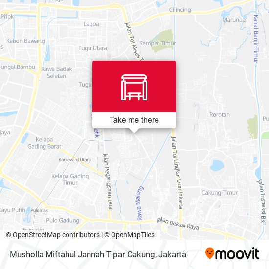 Musholla Miftahul Jannah Tipar Cakung map