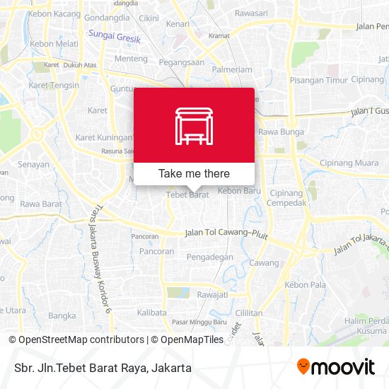 Sbr. Jln.Tebet Barat Raya map