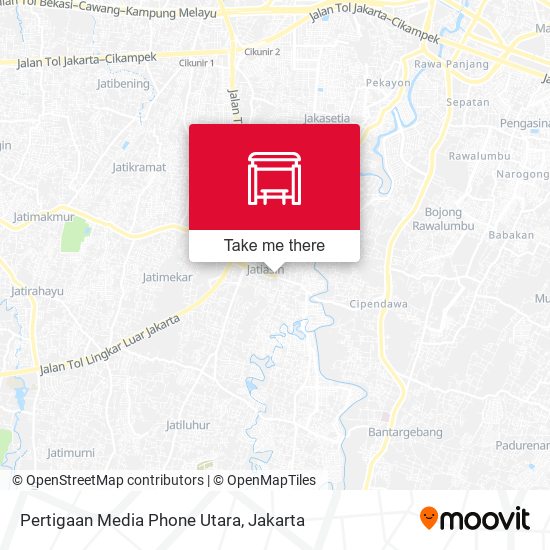 Pertigaan Media Phone Utara map