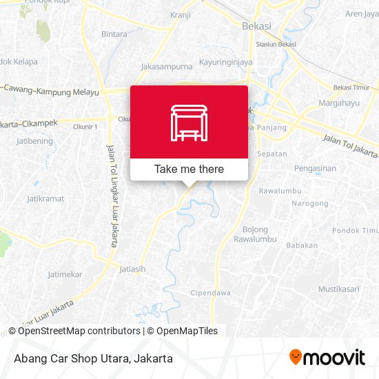 Abang Car Shop Utara map