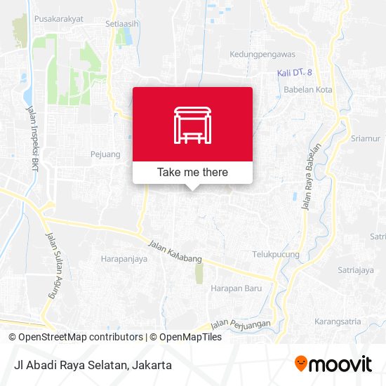 Jl Abadi Raya Selatan map