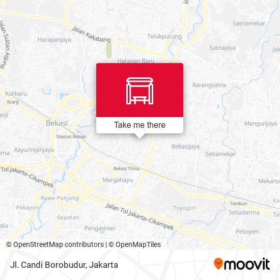 Jl. Candi Borobudur map