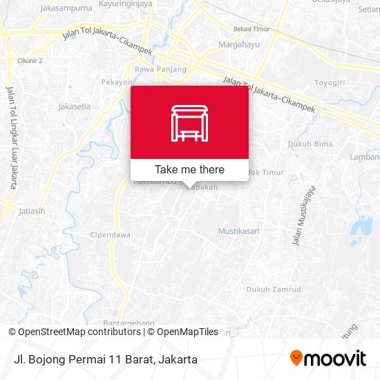 Jl. Bojong Permai 11 Barat map