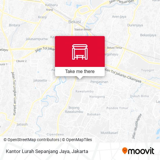 Kantor Lurah Sepanjang Jaya map