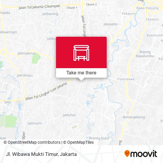 Jl. Wibawa Mukti Timur map