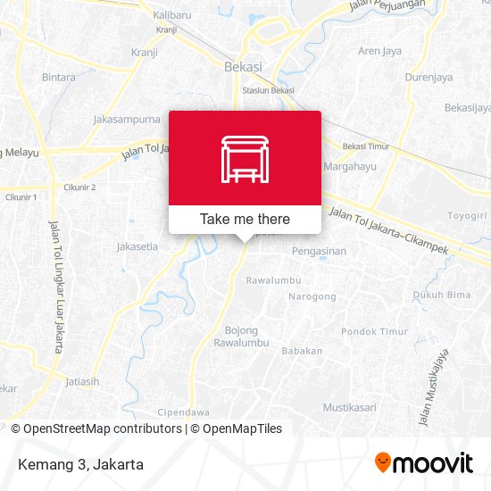 Kemang 3 map