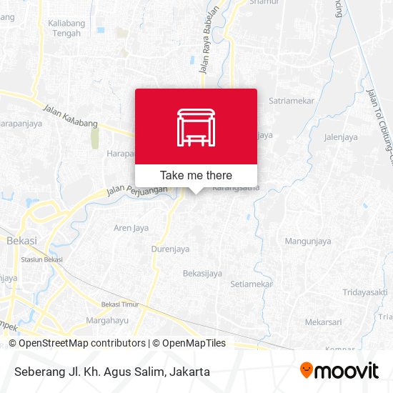 Seberang Jl. Kh. Agus Salim map
