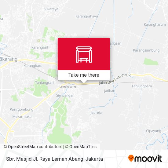 Sbr. Masjid Jl. Raya Lemah Abang map