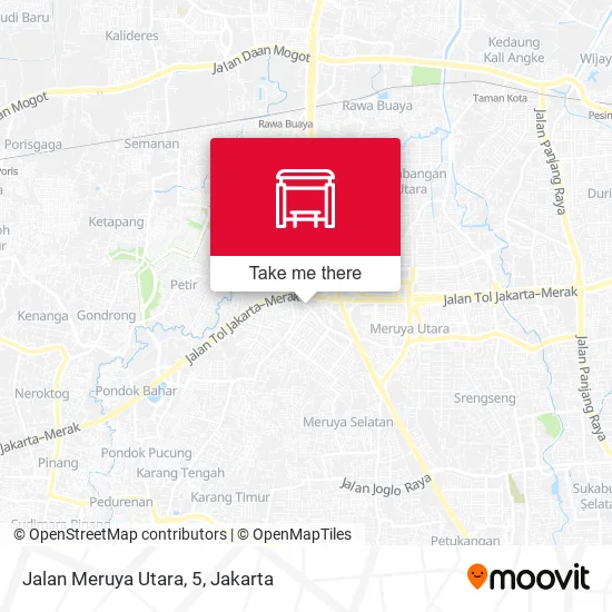 Jalan Meruya Utara, 5 map